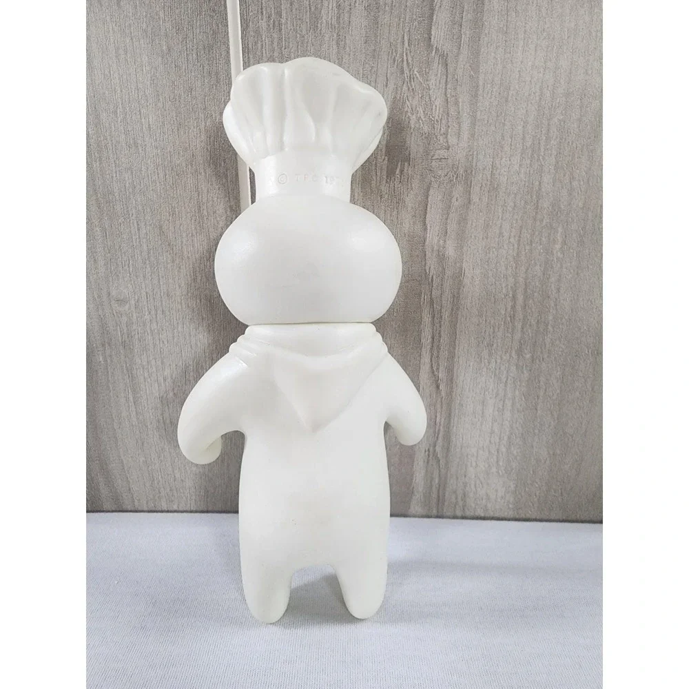 Vintage 1988 Pillsbury Flour Canister Recipe Bag Cookie Jar w/ 1971 Doughboy Set
